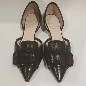 Roger Vivier 2019 D'orsay black flat, 39